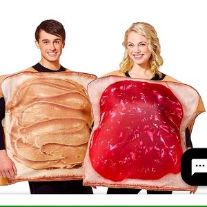 🎃🎃 Couples Peanut Butter Jelly Costume 🎃🎃